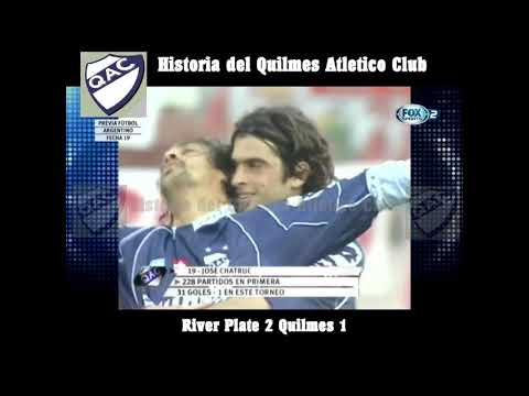 QUILMES  =2006 APERTURA VS RIVER PLATE