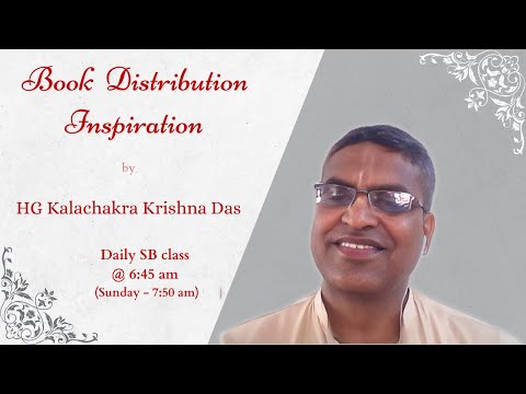 Book Distribution Inspiration by HG Kalachakra Krishna Das | 11 Dec 2022