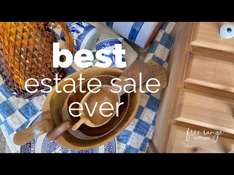 Huge Thrift Haul! Estate Sale and Thrift Shop Home Decor