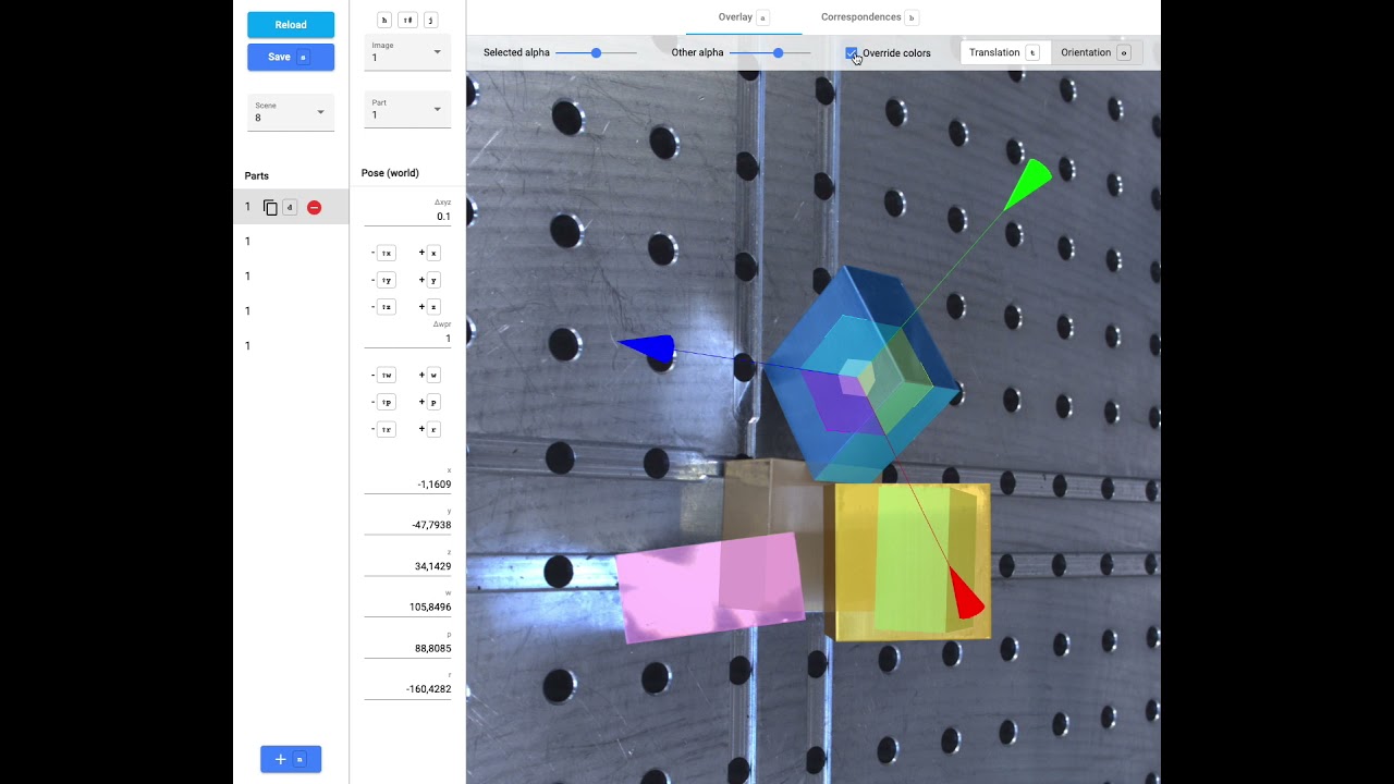 6D Object Pose Labeling Tool