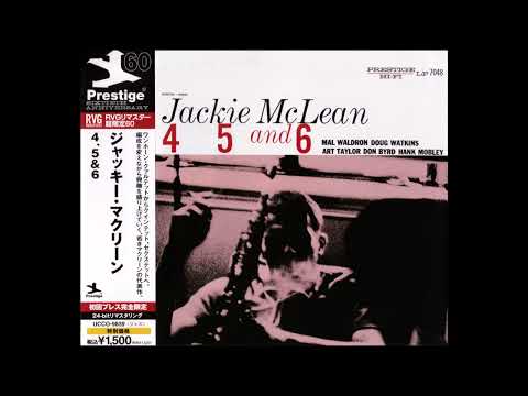 Jackie McLean Sextet - Confirmation (RVG Remaster - Universal Music Japan 2009)