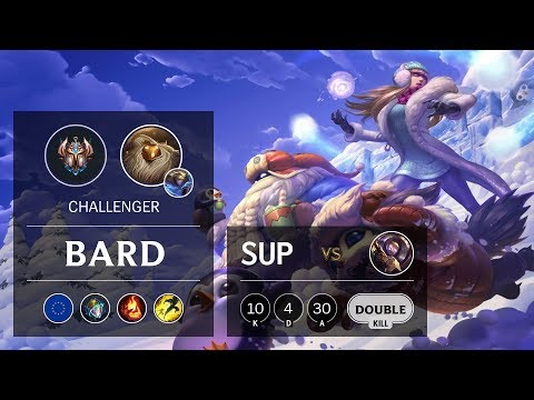 Bard Support vs Blitzcrank - EUW Challenger Patch 9.24