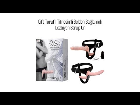 Çift Taraflı Titreşimli Belden Bağlamalı Lezbiyen Strap On