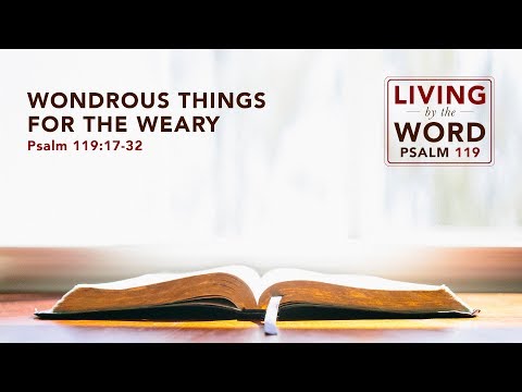 Ryan Kelly, "Wondrous Things for the Weary" - Psalm 119:17-32