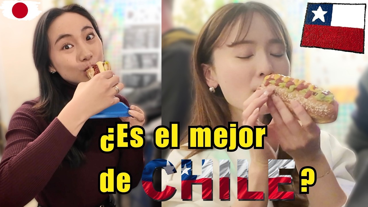 Japonesas y chilenas AMAN el completo de Yuma en Osaka! | Japonesas reaccionan a comida chilena 🇨🇱