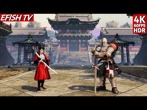 Takane Hibiki vs For Honor Warden (Hardest AI) - Samurai Shodown