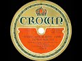 1931 Lou Gold - When It’s Sleepy Time Down South (Pete Cantor, vocal)