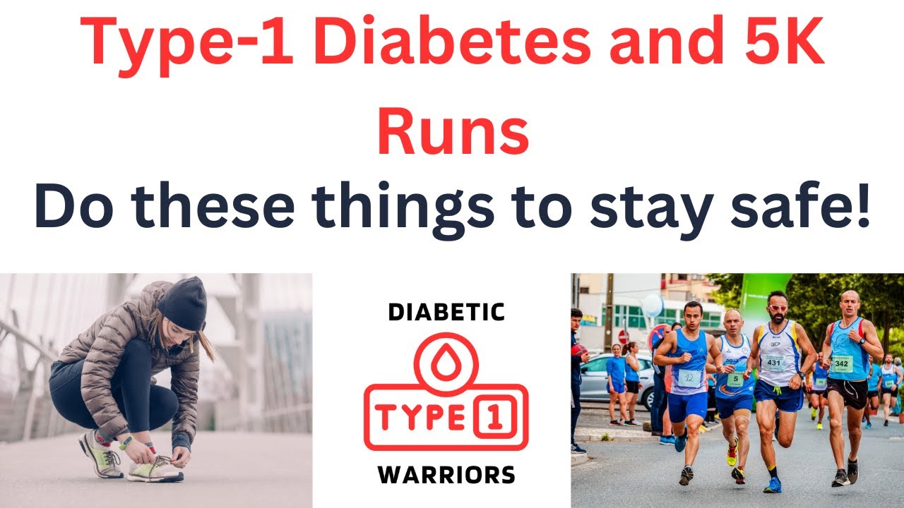 Type-1 Diabetics and Five-K running. Here are the steps to stay safe while competing in a race.