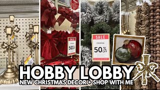 HOBBY LOBBY CHRISTMAS DECOR 2025 | Shop With Me + All NEW Christmas Decor
