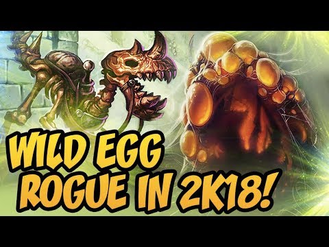 Wild Egg Rogue In 2K18! | The Boomsday Project | Hearthstone