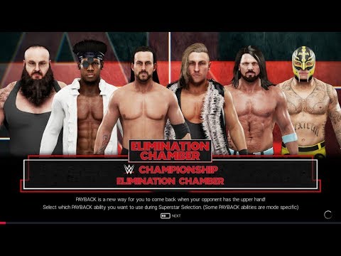 WWE 2K19 | Elimination Chamber Gameplay