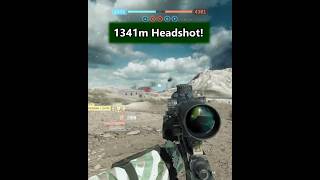 Battlefield 6 former WORLD RECORD Headshot (1341 meters) #battlefield #battlefield6 #sniping