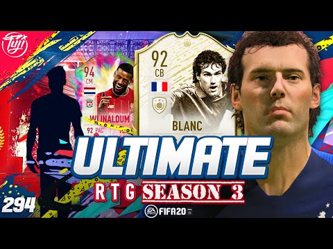 SUPER RARE!!! CHAMPS REWARDS!!! ICON!!! ULTIMATE RTG #294 - FIFA 20 Ultimate Team Road to Glory