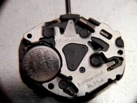 AURIOL watch by LIDL with Seiko Epson corp. AL55A quartz movement. Back cover 2-LD2870-5