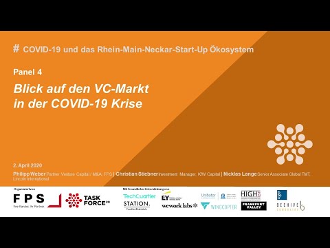 FPS Webinar: Panel – Blick auf den VC-Markt in der COVID-19 Krise