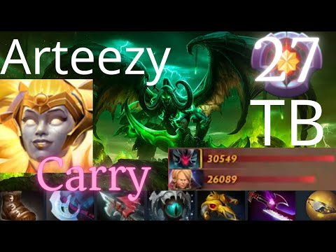 Arteezy Terrorblade vs Razor, Dawnbreaker, Nature's Prophet - EG vs ARKOSH g1 dota2
