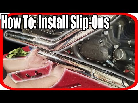 HOW TO: Install Slip-Ons Vance & Hines Straight Shots