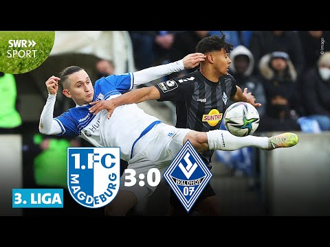 3. Liga: Zwei Platzverweise! Waldhof verliert bei Tabellenführer Magdeburg | SWR Sport