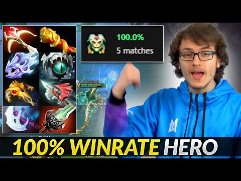 Miracle's 100% winrate Hero - Super hard Carry