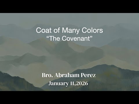 Jan 11, 2026 | Elder Abraham Perez