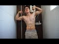 Muscle Flexing Asian Boy 👦
