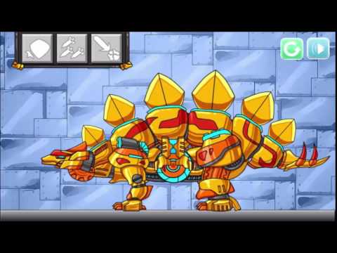 Dino Robot - Stego Gold