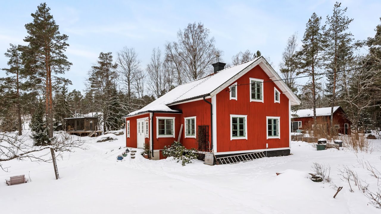 5 rum Vinterbonat fritidshus på Lindrisvägen 30 Hallstavik Norrtälje kommun - video