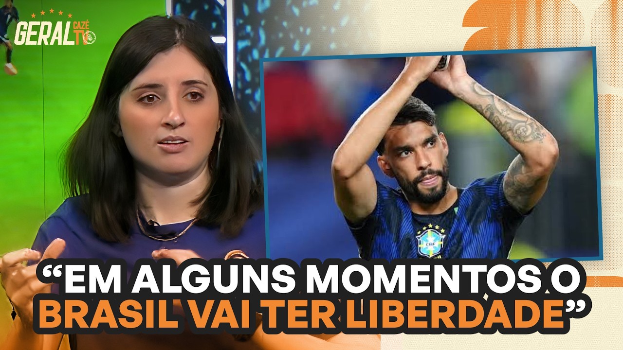AULAS! AMANDINHA ANALISOU A CONSTRUÇÃO DE JOGADAS DA SELEÇÃO BRASILEIRA | GERAL CAZÉTV