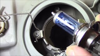 Hyundai Accent Headlight Lamp Removal/Replacement And Install