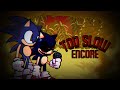 FNF SONIC EXE Too Slow Encore Remix Recreation In FNF