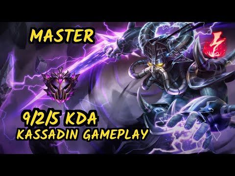 PCT Dawidsonek (KASSADIN) - 9/2/5 KDA GAMEPLAY - EUW Ranked MASTER