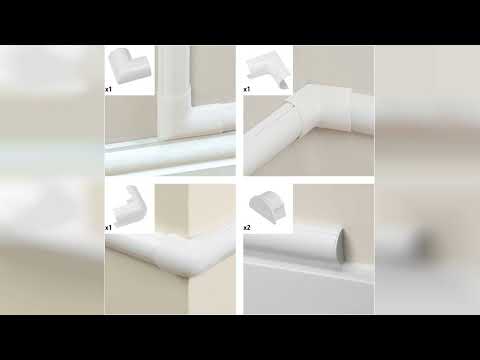 Review: D-Line Large Cable Raceway Accessory Pack, Join 2in x 1in Cord Cover Lengths, 5 Access...