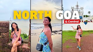 North Goa Travel Vlog (and Central) in Monsoon | Places to Visit in Goa in 2 Days |Khushboo Vasudeva