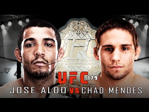 UFC 179 Jose Aldo vs Chad Mendes (Featherweight Title) UFC 179 Fight