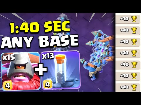 This New Broken Meta in Legend League | x15 THROWERS + x13 Totem Spell TH18 Attack Strategy