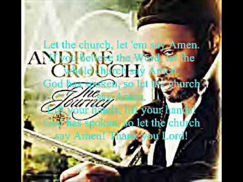 Let the Church Say Amen by Andraé Crouch featuring Bishop Marvin L. Winans