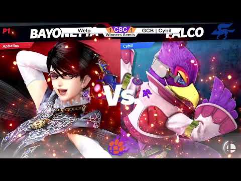 Clocktower Smash 100 - WS Part 1 - TRI | Welp (Bayonetta) vs. GCB | Cybil (Falco) - SSBU