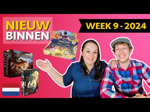 Nieuw binnengekomen bordspellen! - Week 9, 2024