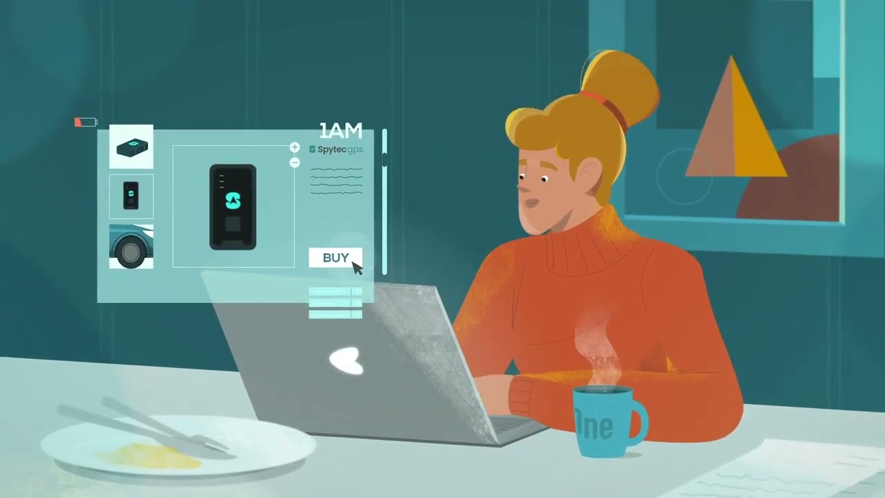 2D Animation Video | SpytecGPS | Split Arts Technologies