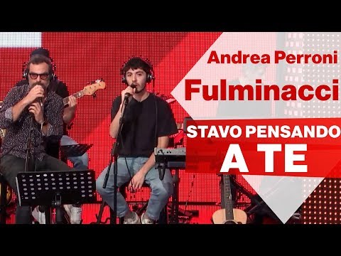 FULMINACCI  e PERRONI live a Radio2 Social Club - "STAVO PENSANDO A TE"
