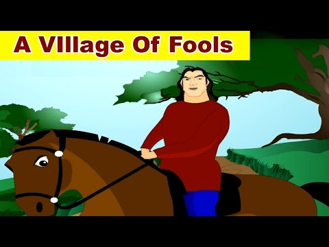 A Village Of Fools - Panchatantra Tales in English | Stories For Kids In English | Bedtime Stories