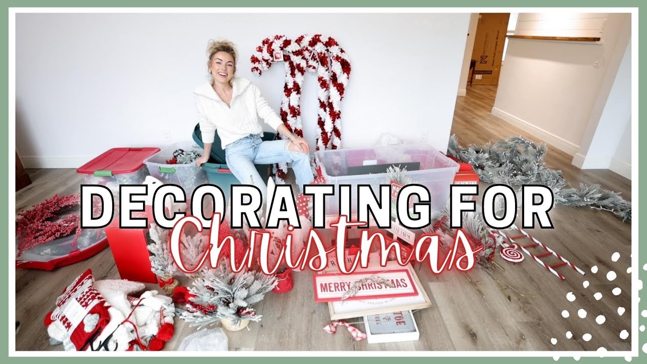 VLOG: DECORATING FOR CHRISTMAS & HOLIDAY DECOR HAUL