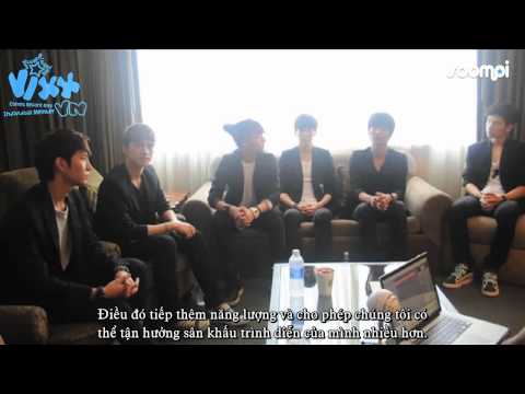 [Vietsub][Interview] VIXX Talks about Super Hero, US Debut and Hobbies!