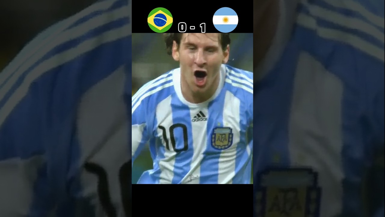 Ronaldinho, Messi & Neymar show 2010. #shorts #brasil #argentina #classic