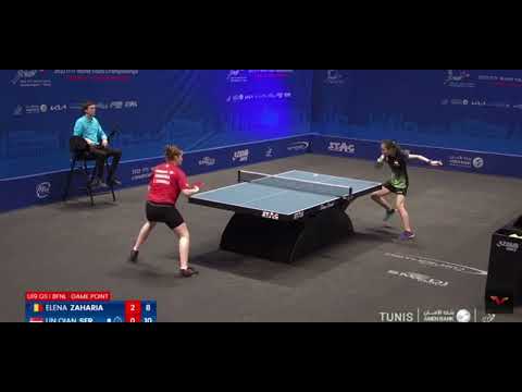 Campionatul Mondial de Juniori 2022, U19 R16 - Elena Zaharia vs Lin Qian Ser