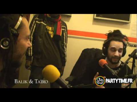 TAÏRO, BALIK (Danakil) & NATTY JEAN - Freestyle at Party Time Radio Show 2011