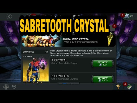 Sabretooth Grandmaster Crystal Opening ( Marvel Contest Of Champions)