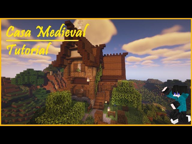 minecraft casa medieval tutorial