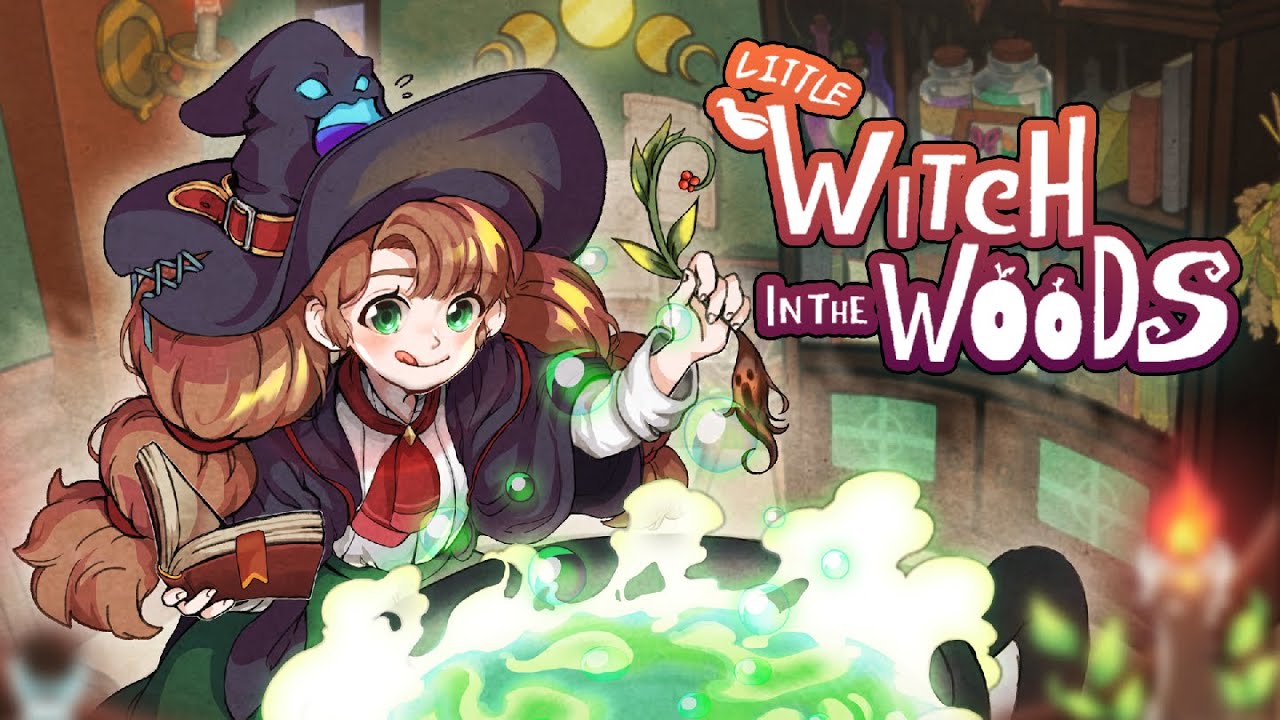 steam  - Sunny Side Up女巫生活模擬器《Little Witch in the Woods》公佈了新宣傳影片 Maxresdefault