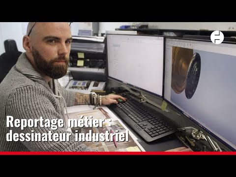 Dessinateur industriel, découvre un métier